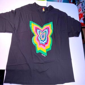 Playboy Illusion Mens XL Size Black Color Graphic Tee Shirt